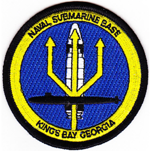 Submarine Base Kings Bay Georgia Patch Small Version