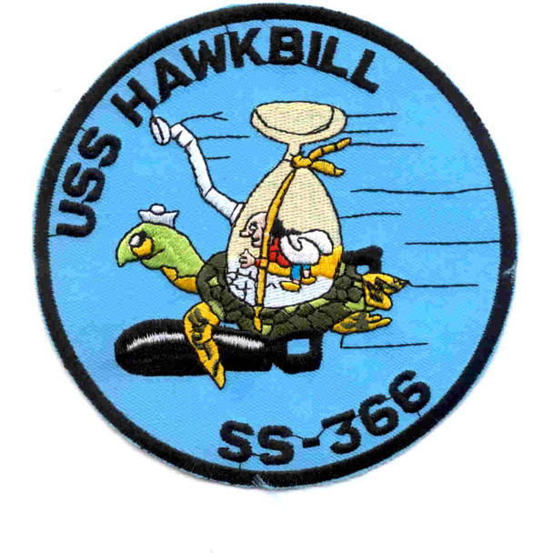 SS-366 USS Hawkbill Patch - Large