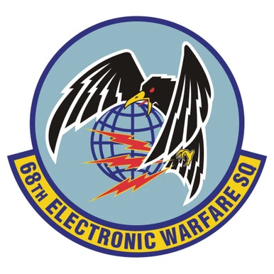 68th As 68th Electronic Warfare Squadron Patch