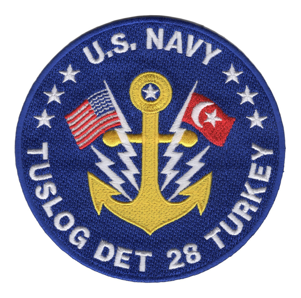TUSLOG Det 28 Karamursel Turkey Patch Base Patches Navy Patches Popular Patch