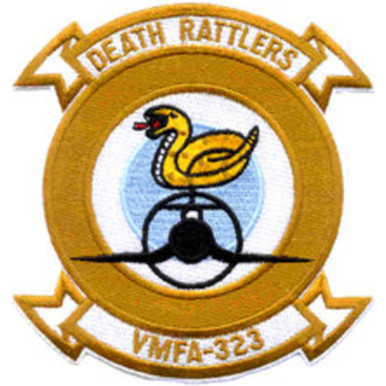 VMFA-323 Marine Fighter Attack Sqaudron Patch - Death Rattlers ...