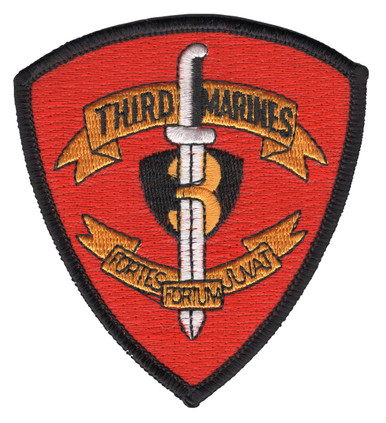 3rd Marine Regiment US Marine Corps Patch | Ground Unit Patches
