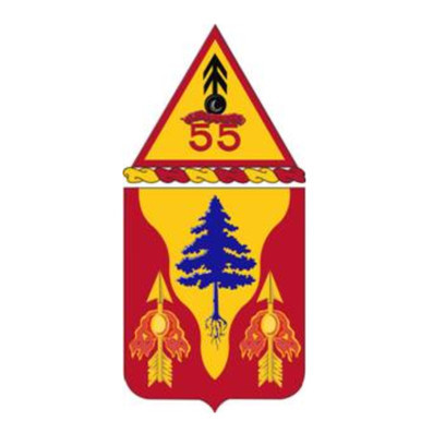 55th Air Defense Artillery Regiment, US Army Patch
