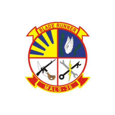 MALS-36 USMC Blade runner Patch