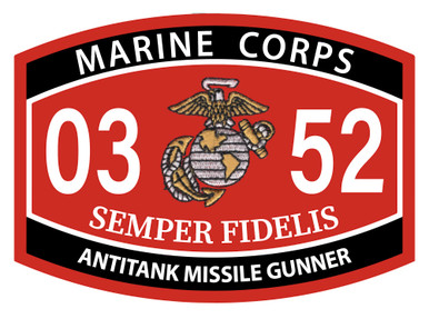 0111 Administrative Specialist USMC MOS Patch