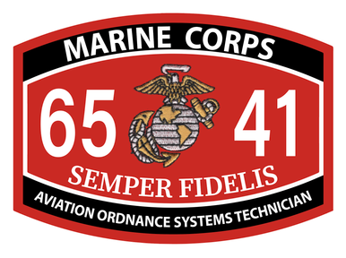 0411 0111 Administrative Specialist USMC MOS Patch