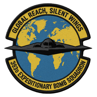 USAF 393EBS B-2パッチ　3点セット 393d_Expeditionary_Bomb_Squadr