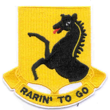 112Th Cav Armored Regiment Patch | Cavalry Patches | Army Patches ...