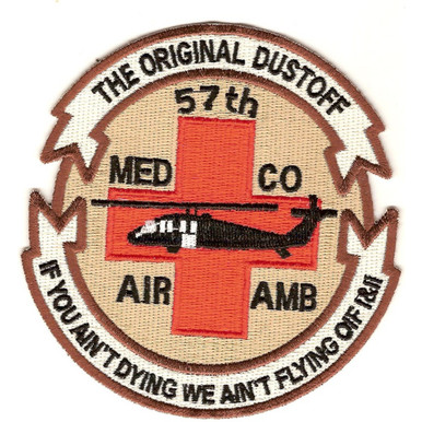 57th Medical Company Air Ambulance Patch | Aviation Patches | Army ...