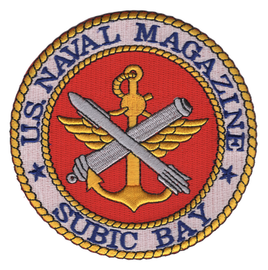 Naval Magazine Subic Bay, Philippine Island Patch | Base Patches | Navy ...