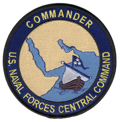 Naval Forces Central Command Commander Patch | Specialty Patches | Navy ...