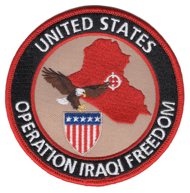 Operation Iraqi Freedom (Spiderman) Patch