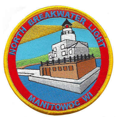 Manitowoc, Wisconsin North Breakwater Light Patch | Specialty Patches ...