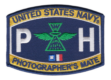 PH Aviation Photographer's Mate Naval Rating Patch | Ratings Patches ...
