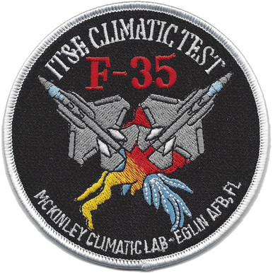 F-35-IT&E Climate Test Patch, Specialty Patches, Air Force Patches