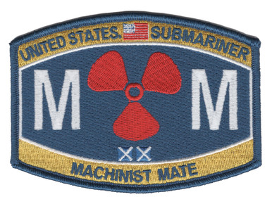 Engineering Rating Submarine Engineer Machinist Mate Patch | Ratings ...