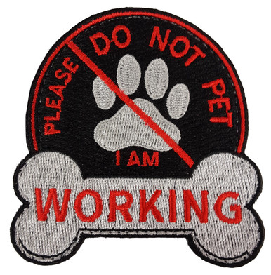 Do Not Pet Patch – River Dog Gear