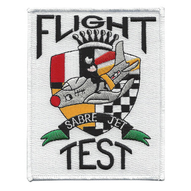 Flight Test Sabre Jet F-86 Test Pilot Patch | PopularPatch