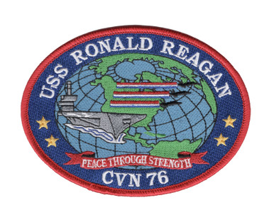 CVN-76 USS Ronald Reagan Patch | Aircraft Carrier Patches