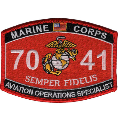 Aviation Operations Specialist 7041 MOS Patch | MOS Patches | Marine ...