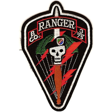 B-3/75th Ranger Regiment Patch | Ranger Patches | Army Patches ...