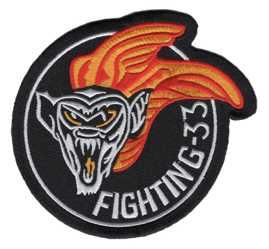VF-33 Aviation Fighter Attack Squadron Thirty Three Patch | Squadron ...