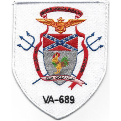 VA-689 Attack Squadron Six Eight Nine Patch | Squadron Patches | Navy ...