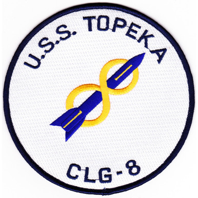 USS Topeka CLG-8 Patch | Cruiser Patches | Navy Patches | Popular