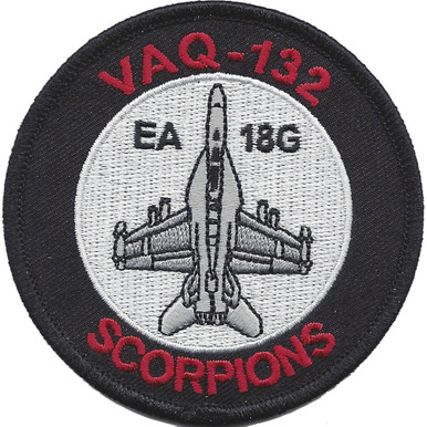 米軍　VAQ-132 スコーピオンズ　ワッペンセット VAQ-132 