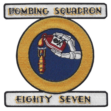 VB-87 Aviation Bombing Squadron Eighty Seven Patch | Squadron 