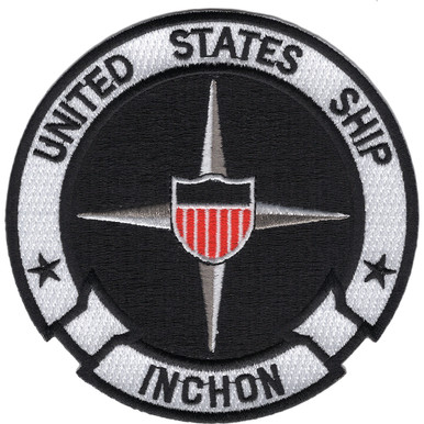 USS Inchon LPH-12 Amphibious Assault Helicopter Patch