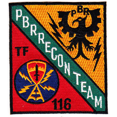 TF-116 Task Force Patch PBR Recon Team | River Patrol Boat Patches ...