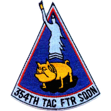 354th Tactical Fighter Squadron Patch | Squadron Patches | Air Force ...