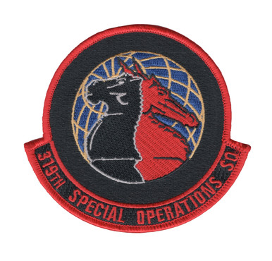 USAF 319ERS 展開パッチ 319th Security Forces Squadron Patch - USAF OCP