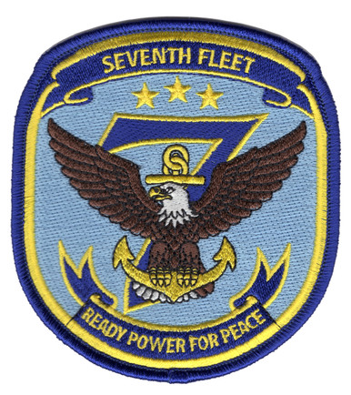US Navy Seventh Fleet Embroidered Patch | PopularPatch