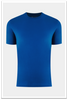 Luxury Crew Neck Short Sleeves Pima Cotton Mens T-Shirt Brilliant Sapphire Blue

Georg Roth is proud to feature his love of T-shirts. 
The World’s Greatest
T-Shirt
Made of natural materials
Our guarantee:
100% Supercombined Pima Cotton / Organic
Wash UP TO 60 DEGREES Celcius or 130 Fahrenheit
Zero percent shrinkage, dryer proof
Maximum maturity of elasticity & shape
Ecological dyes of supreme quality & free of chemicals
Sapphire Crew-Neck T-Shirt
