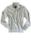 Everyday  - Anywhere - Anytime
A light fleece pullover in cement with a quarter zip pairs great with Denims or dress it up under a jacket.

Contemporary styling , slightly fitted and shorter for that fashion effortless look. 
Washes perfectly - Machine wash cold, No Bleach and lay flat to dry
Pima cotton, Poly & Elas