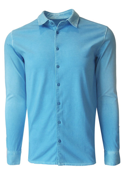 Rich & Sophisticated denotes our Luxury Pima stretch button up shirt in Turquoise.
Soft buttery feel for comfort and styled for dress or casual.
Fit is slightly trim. If you wish for a relaxed easy fit we recommend sizing up.
100% Pima Cotton
Made in Peru