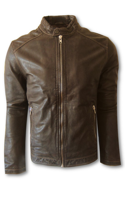 GR-100 Collectors Edition Espresso Leather Jacket