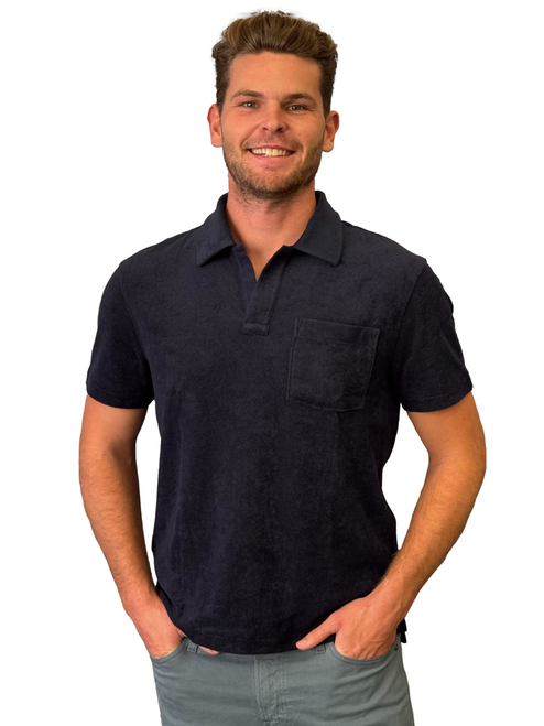 TERRY POLO 5051 NAVY