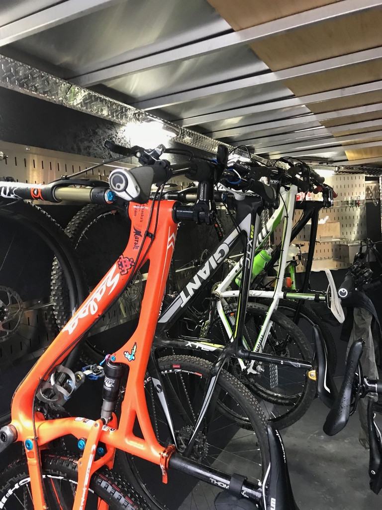 bike storage trailer