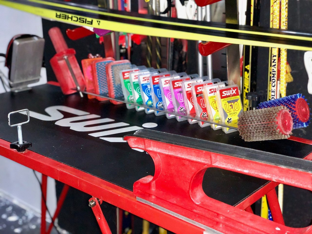 Wax Station ski wax organizer - up.bike