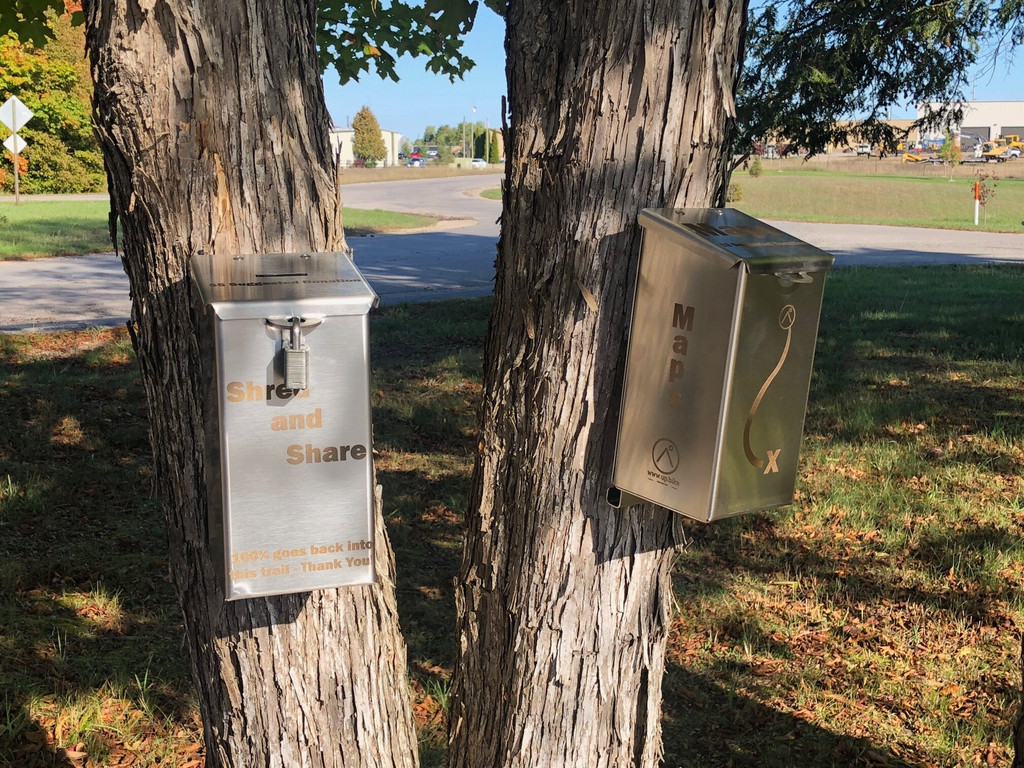 Trail Donation Box