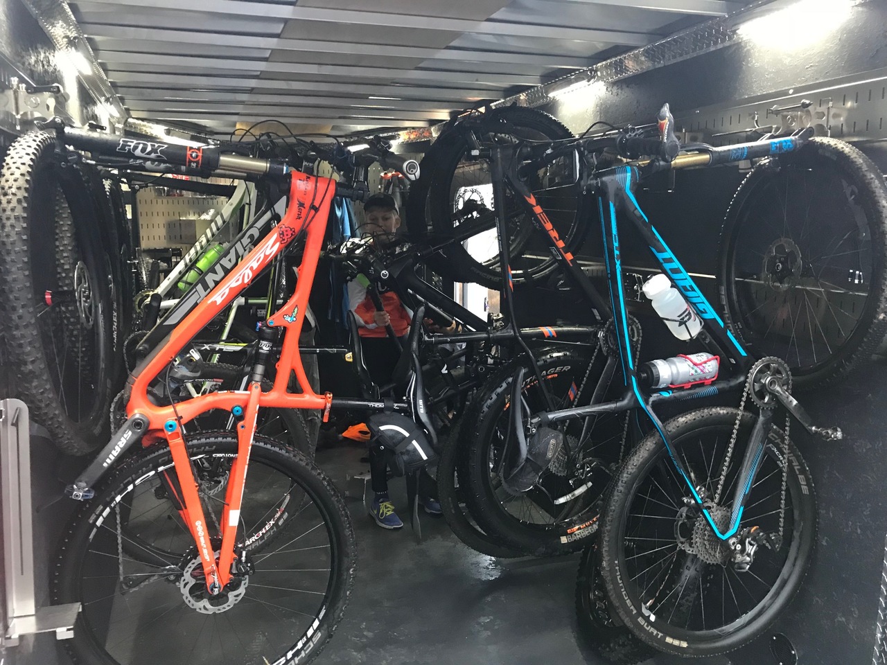 Premium bicycle transport trailer and team bike hauler