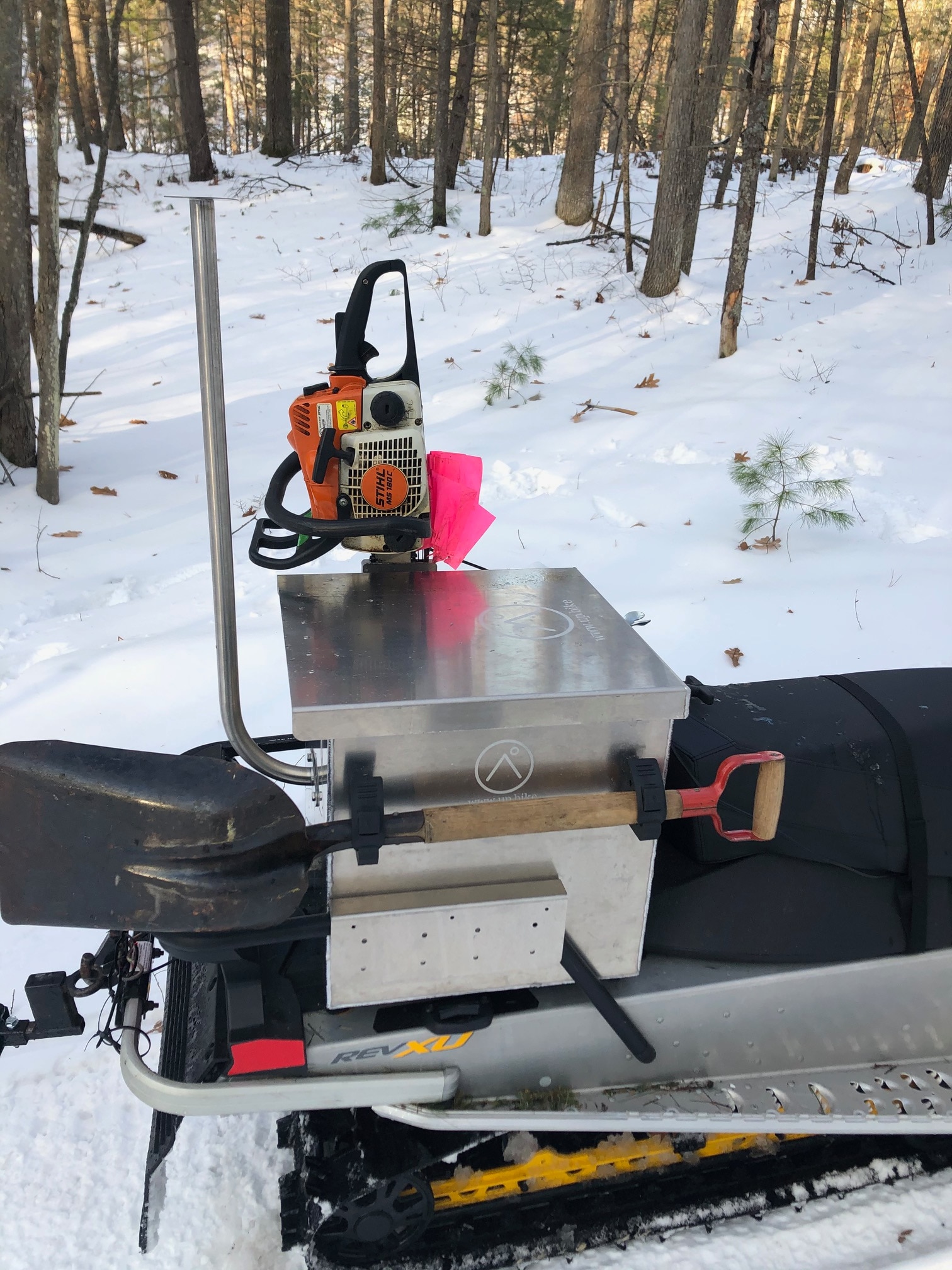 atv ice fishing box Otter Monster Shield : Sports & Outdoors Otter ATV Auger Shield Yukon Groomer Box