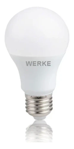 Lámpara LED Bulbo 15w Luz Fría 6400k E27 Werke - Pack x10