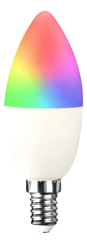 Lámpara LED Vela 5w Smart Wifi RGB + CCT E14 Werke