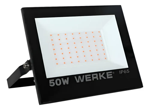 Reflector Proyector LED 50w Growing Negro Luz Full Spectrum Werke