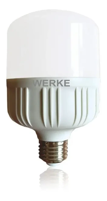 Lámpara LED 20w Galponera Alto Poder Hi Power E27 Blanco Cálida Werke - Pack x4