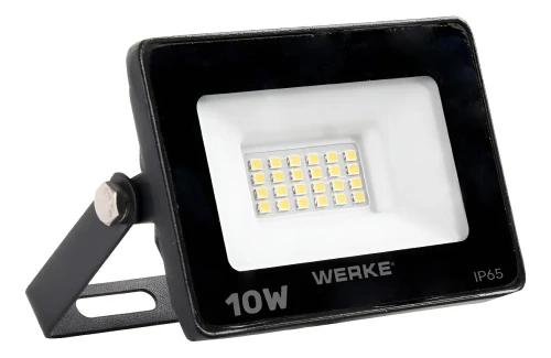 Proyector LED 10w Luz Neutra 4100k Werke - Pack x5